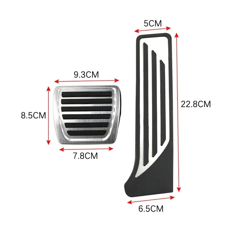Metal Pedals Alfa Romeo Giulia