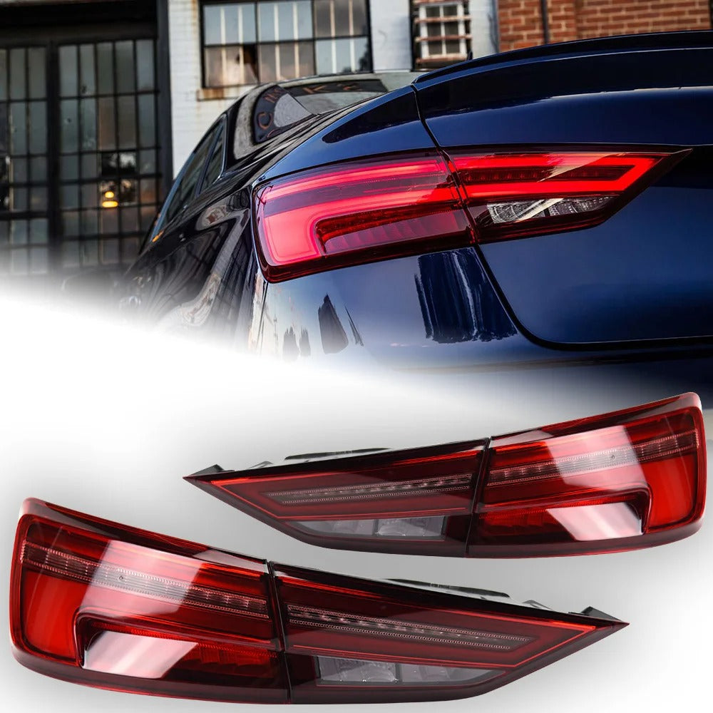 Rear Lights Upgrade LED Dlr, Dynamic Lights for Audi A3 Sedan (2013-2019)