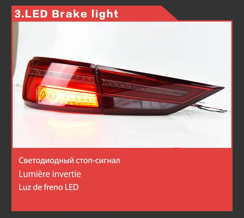 Rear Lights Upgrade LED Dlr, Dynamic Lights for Audi A3 Sedan (2013-2019)