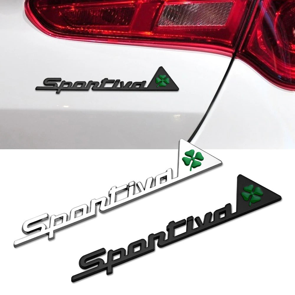Badge "Sportiva" for Giulia, Giulietta, MiTo, Tonale, Stelvio