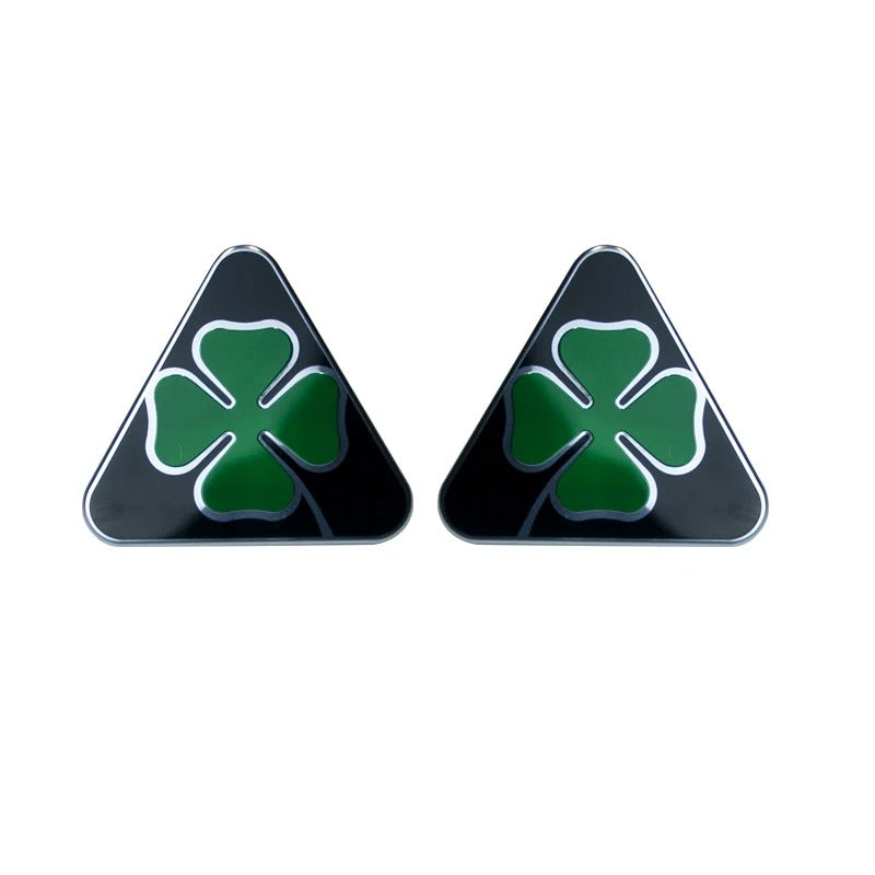 Badge Super Sport Quadrifoglio for Alfa Romeo Giulia Stelvio, here the photo shows the badges up close - M-Pure Dynamics