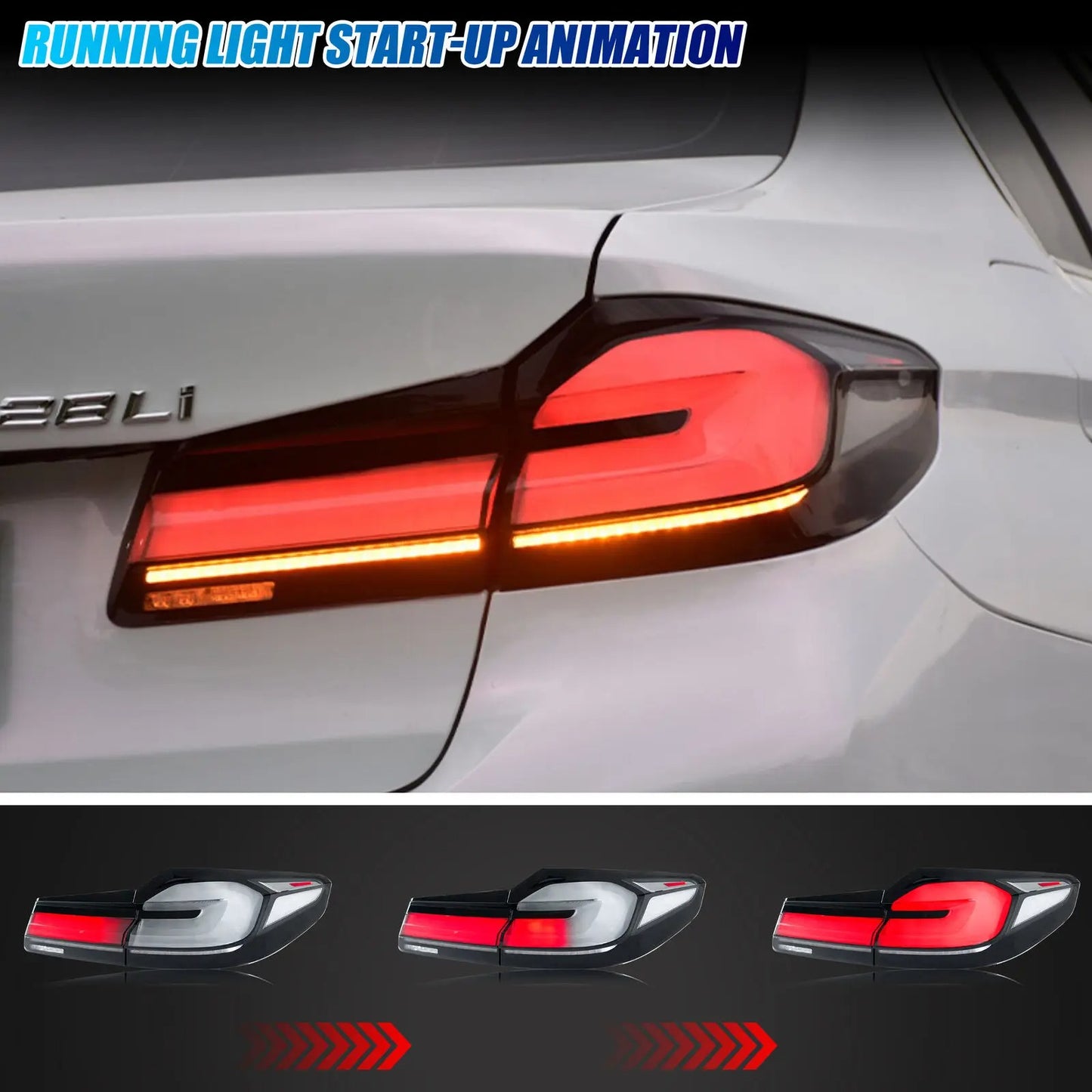Rear Headlights Bwm 5 Series G30