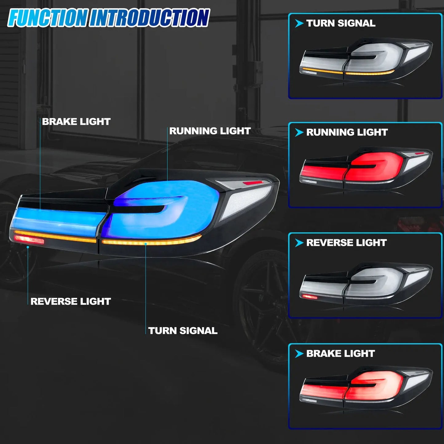 Rear Headlights Bwm 5 Series G30