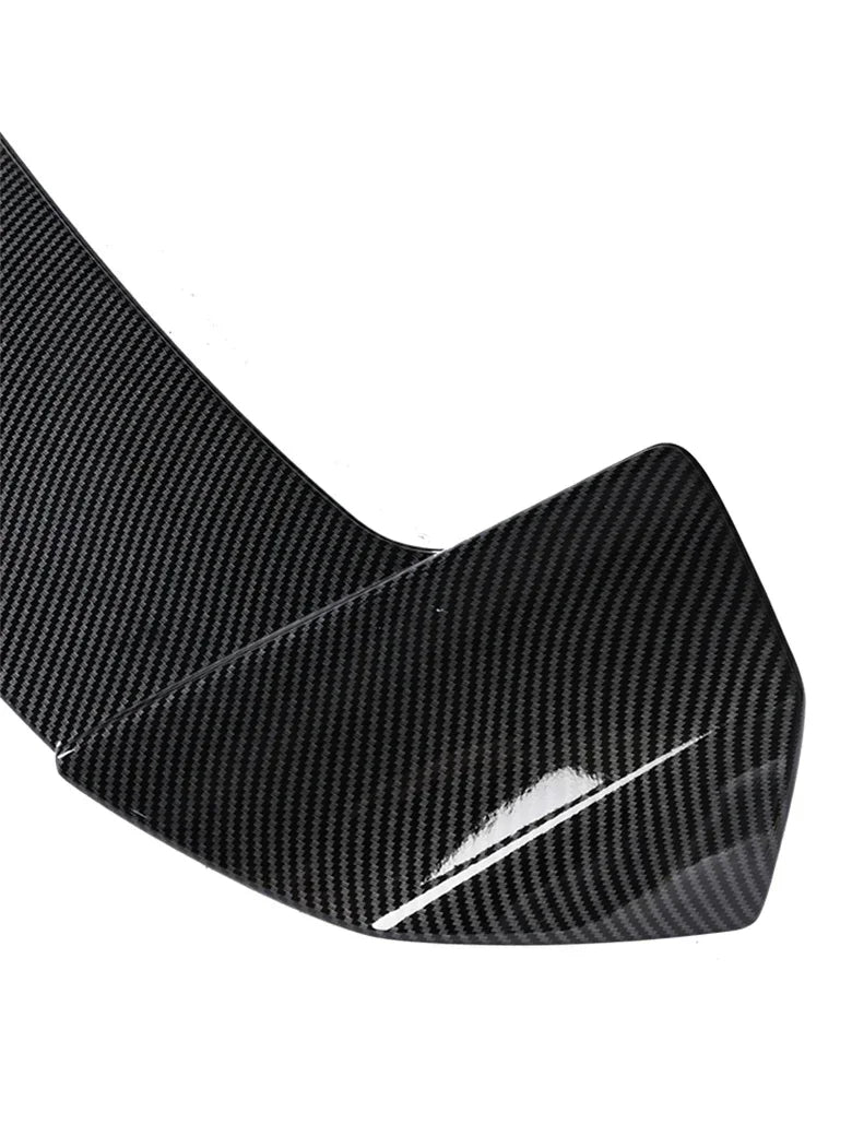 Spoiler for BMW f20-f21, this photo shows the carbon fiber spoiler really up close, showing in detail the pattern - M-Pure Dynamics