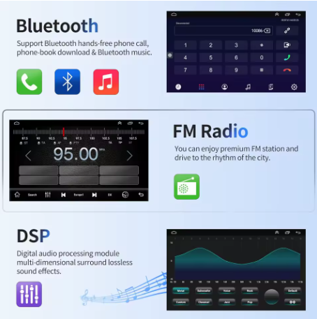 Car Radio 7" CarPlay-Android auto BT WiFi USB GPS REAR CAMERA for Golf5, Golf6, Passat B6, Polo, the photo here shows the apple carplay close up - M-Pure Dynamics