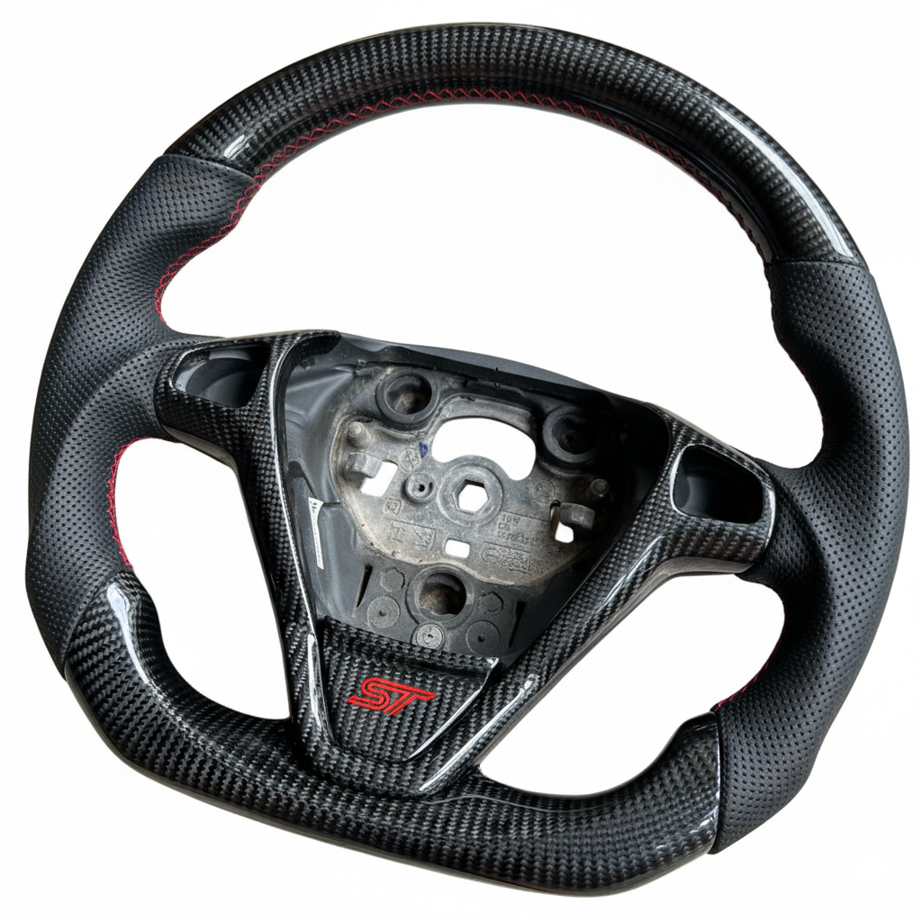 Carbon Steering Wheel Fiesta Mk7 / 7.5 & Mk8