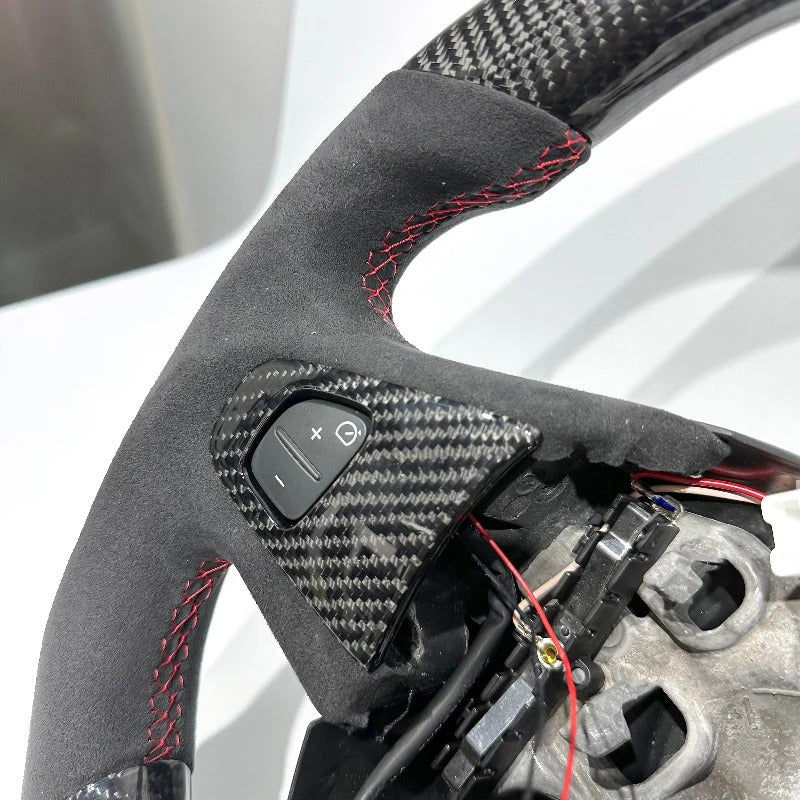 Carbon Steering Wheel with RPM LEDs Clio Mk4