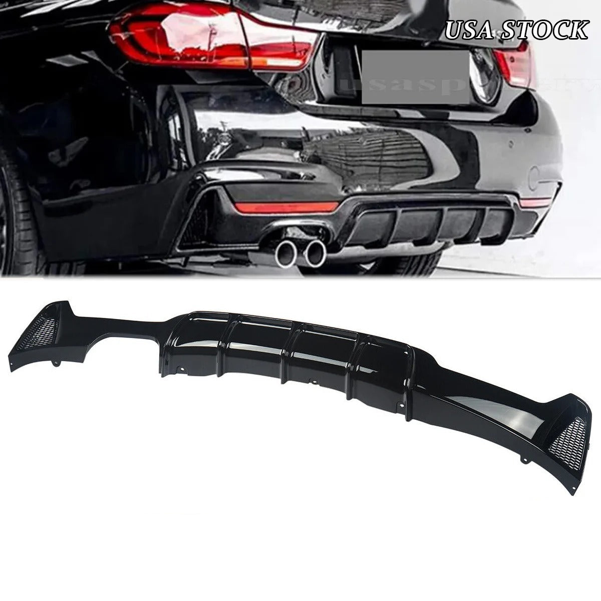 Diffuser Bmw 4 Series F32, F33, F36