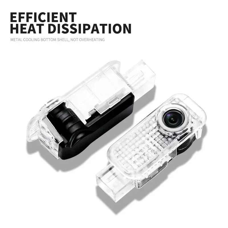 Proiettore per porta 2pz per Audi A1, A3, A4, A5, A6, A7, TT