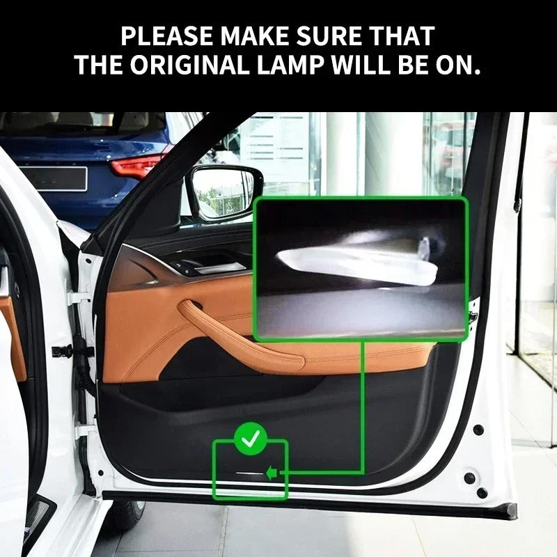 Proiettore per porta 2pz per Audi A1, A3, A4, A5, A6, A7, TT