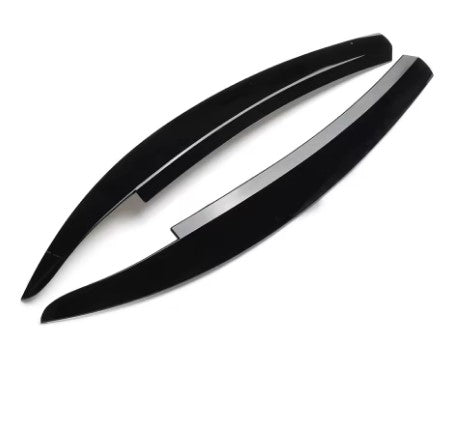 Front Headlight Eyelid for VOLKSWAGEN Scirocco R GTS 2008-2017, the photo shows the black style - M-Pure Dynamics