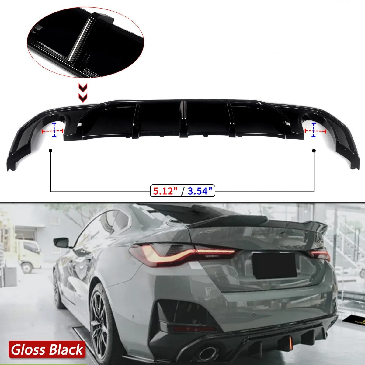 Diffuser Bmw 4 Series G26