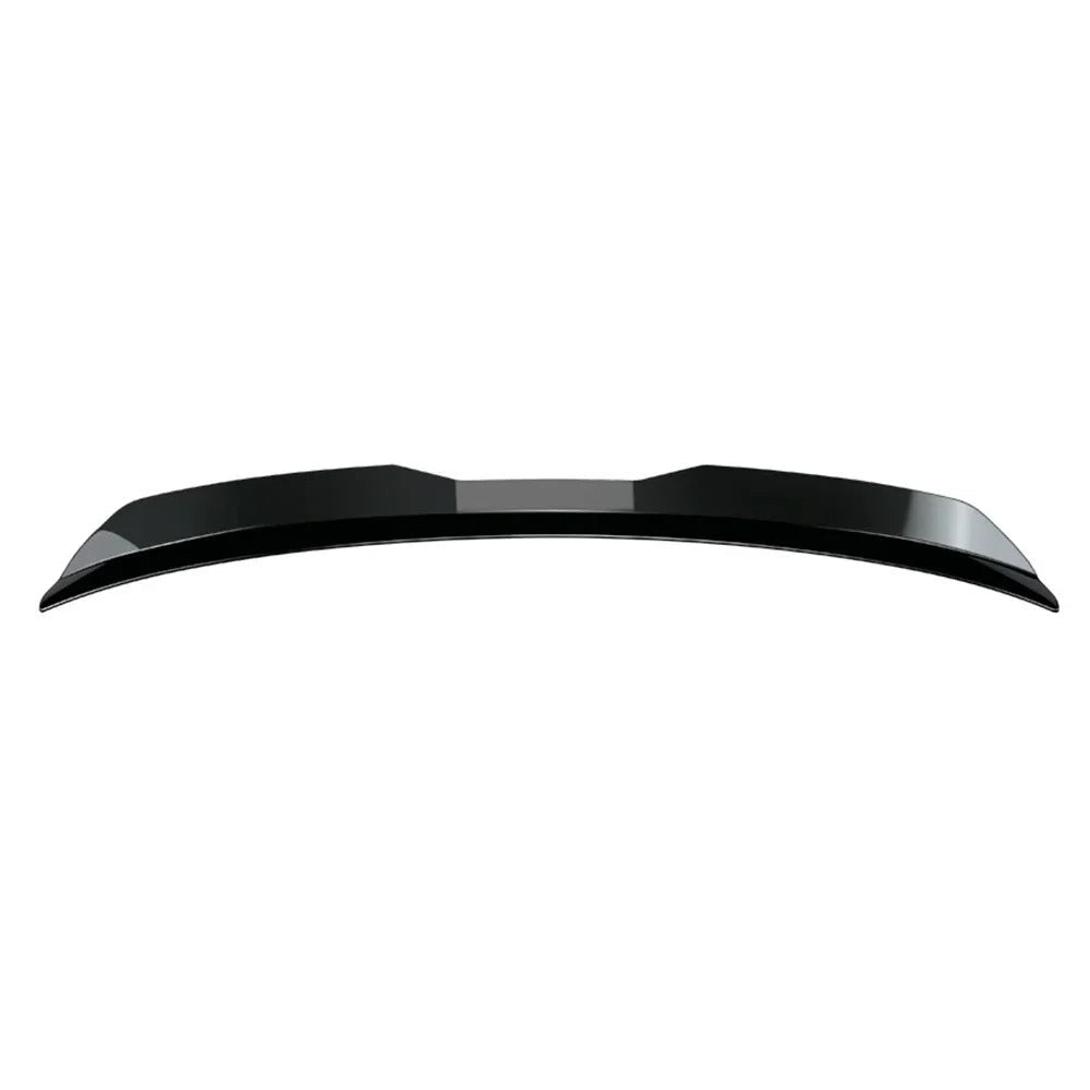 Glossy black car spoiler on a white background with 'Glossy Black' text.