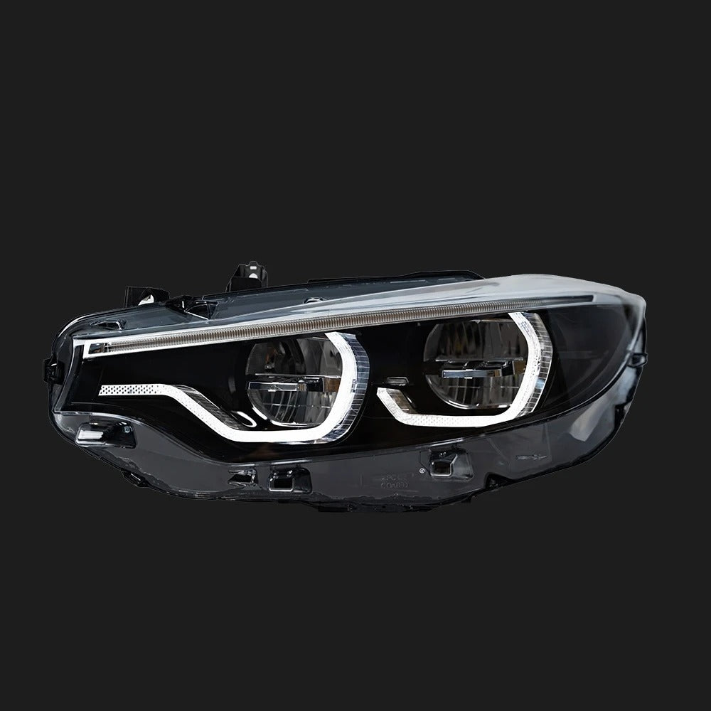 The Photo shows the product mounted on the car, with the beutiful DLRs of Bmw in full depiction