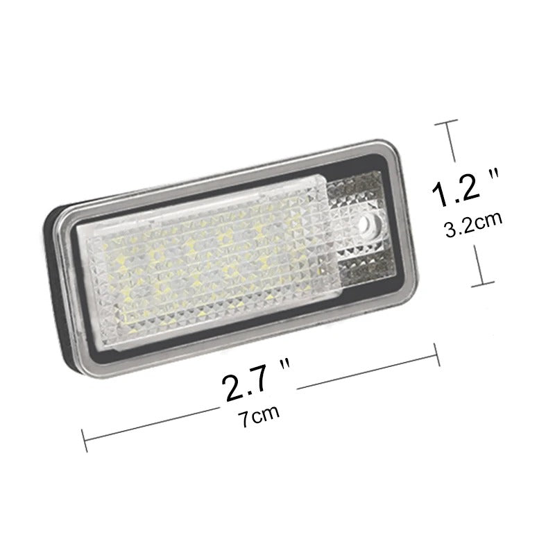 License Plate Light 2pcs Audi A3 A4 A6