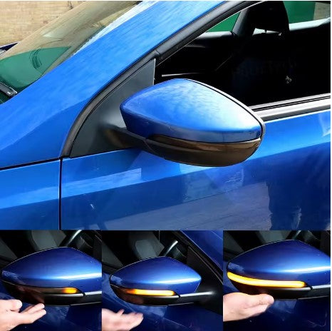 Dynamic Side Mirror Light for Volkswagen VW Scirocco Passat Eos CC Beetle Jetta - M-Pure Dynamics