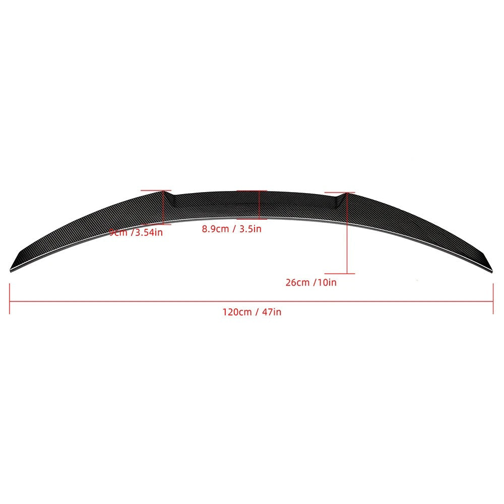 M4 Style Dry Carbon Fiber Spoiler for BMW 4 Gran Coupe F36 2013-2020