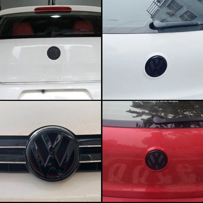 Volkswagen Colored Badge for VW Volkswagen Golf 6 golf6 MK6 GTI the photo here shows the badge installed on the cars - M-Pure Dynamics