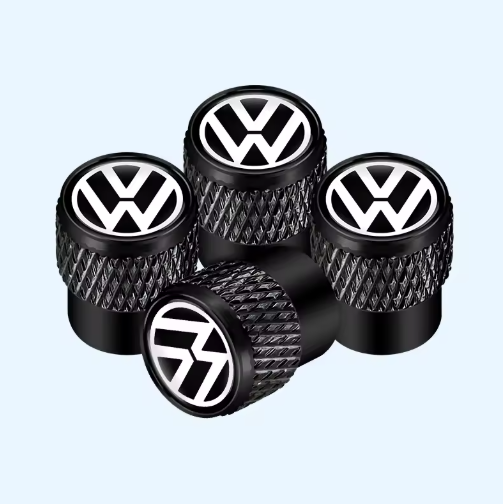 Wheel Valve Volkswagen Style 4pz for VW GOLF POLO PASSAT TIGUAN TOURAN TOUAREG JETTA GTI, the photo shows the Wheel valve up close - M-Pure Dynamics