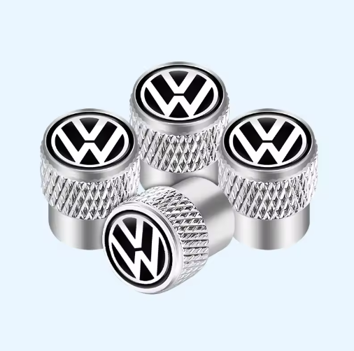 Wheel Valve Volkswagen Style 4pz for VW GOLF POLO PASSAT TIGUAN TOURAN TOUAREG JETTA GTI, the photo shows the Wheel valve up close - M-Pure Dynamics