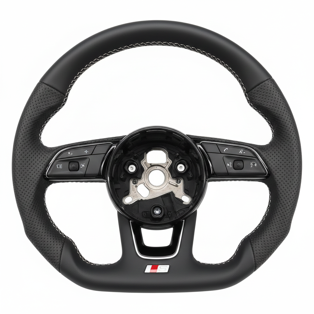 S-Line Steering Wheel Audi A3 8V, A4 B9, A5 F5