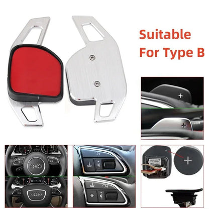Paddle Shifter Audi A3, A4, A5, A6, A7, Q5, Q7, 2013-2016