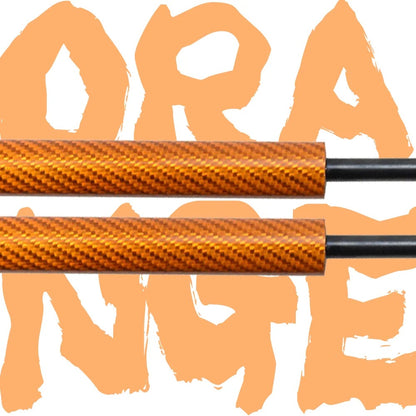 Automatic Car Trunk Spring 2pcs for Alfa Romeo Giulietta hatchback 2010-2020, this photo shows the automatic spring in the orange color - M-Pure Dynamics
