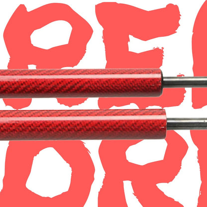 Automatic Car Trunk Spring 2pcs for Alfa Romeo Giulietta hatchback 2010-2020, this photo shows the automatic spring in the red color - M-Pure Dynamics