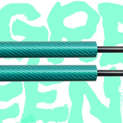 Automatic Car Trunk Spring 2pcs for Alfa Romeo Giulietta hatchback 2010-2020, this photo shows the automatic spring in the green color - M-Pure Dynamics