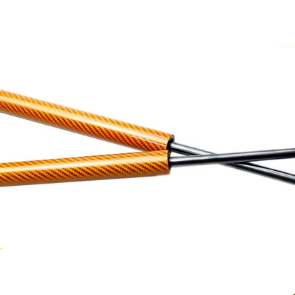This photo shows the Automatic Boot Spring UpClose, with the orange color 