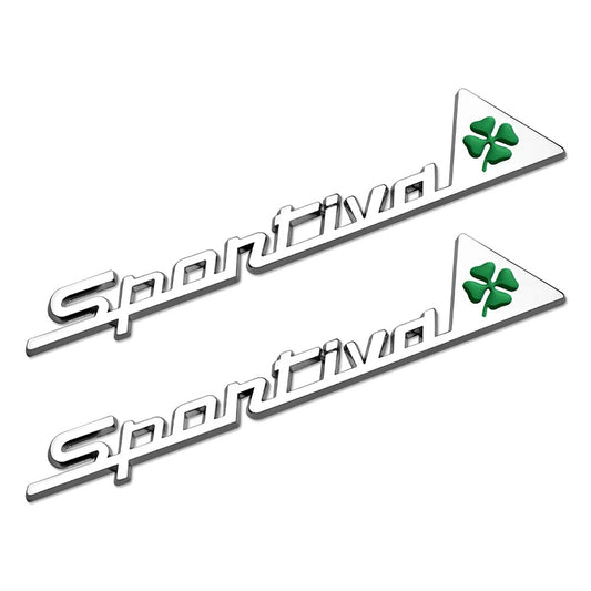 Badge "Sportiva" for Giulia, Giulietta, MiTo, Tonale, Stelvio