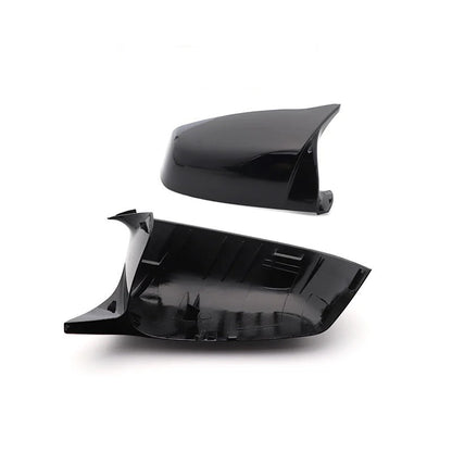 The Photo shows the Sport Cap installed on the car, with the black color