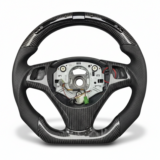 Volante BMW Carbon con LED per E87 E90 E92 E60 E61 E63