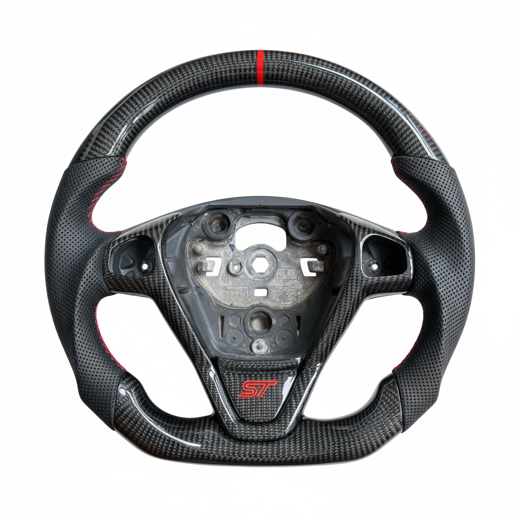 Carbon Steering Wheel Fiesta Mk7 / 7.5 & Mk8