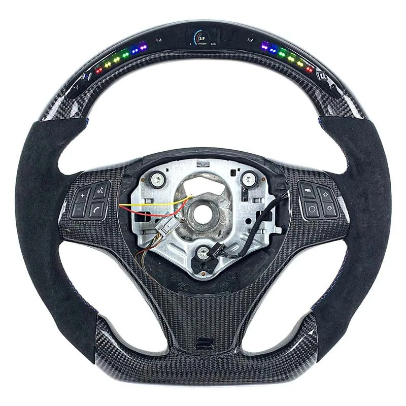 Carbon Steering Wheel with RPM LEDs Bmw E-Series
