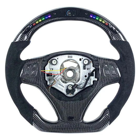 Carbon Steering Wheel with RPM LEDs Bmw E-Series