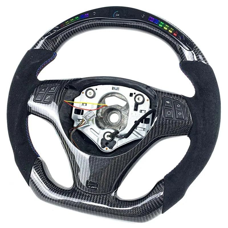 Carbon Steering Wheel with RPM LEDs Bmw E-Series