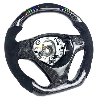 Carbon Steering Wheel with RPM LEDs Bmw E-Series