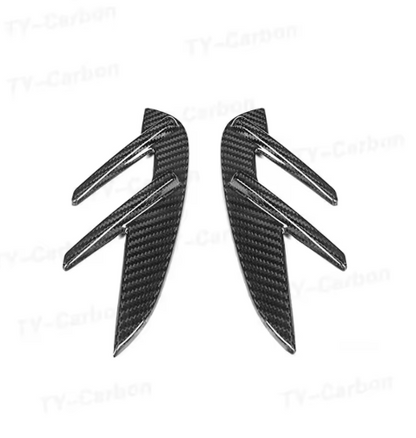 Carbon Air Fender per BMW serie 3 4 G80 G81 M3 G82 G83 M4 2021, the photo here shows the carbon air fender up close - M-Pure Dynamics