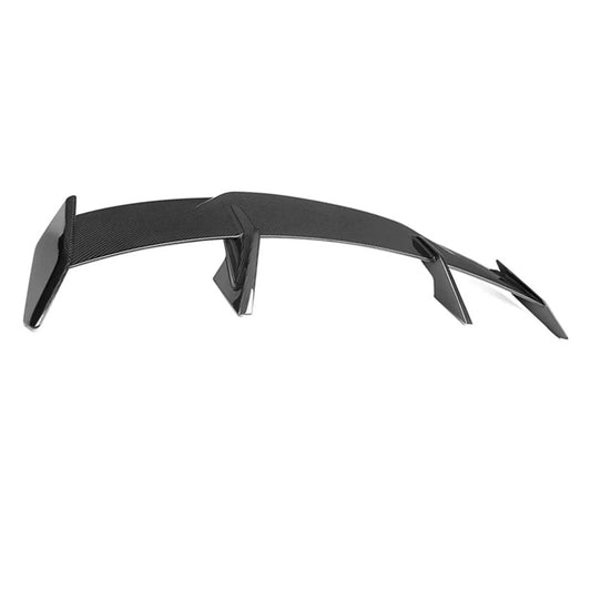 Carbon fiber Spoiler for BMW 2 3 4 5 Serie F22 F30 F32 F10 G30 G20 , the photo shows the spoiler upclose - M-Pure Dynamics