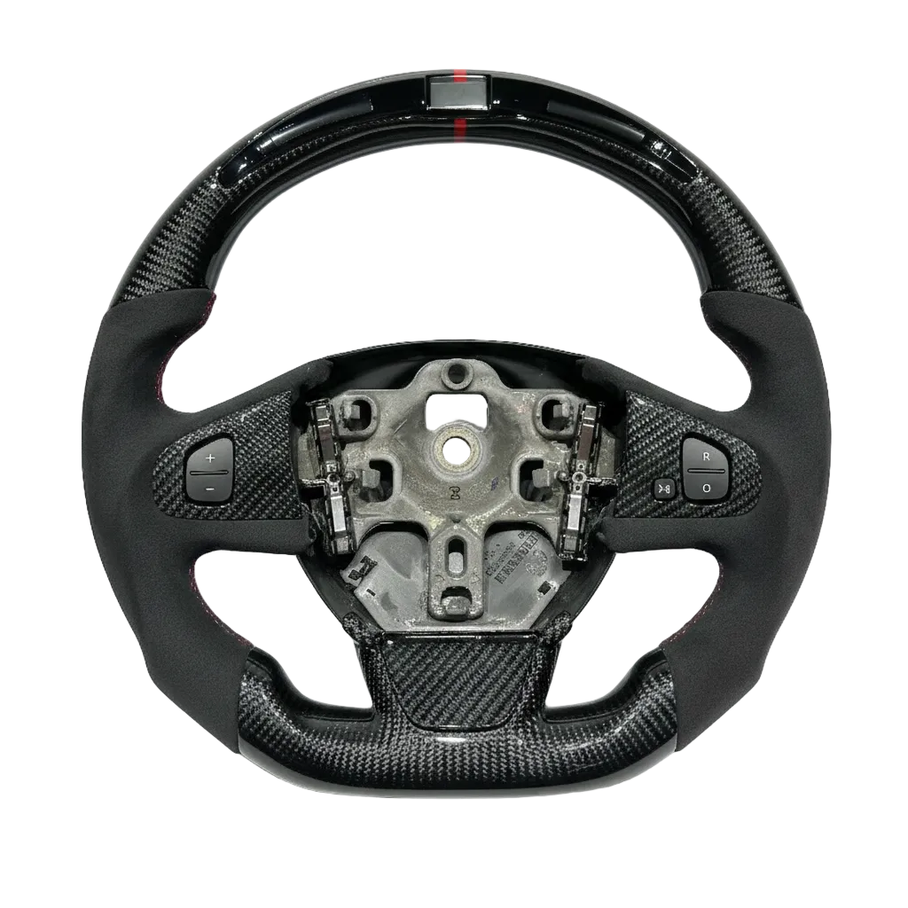 Carbon Steering Wheel with RPM LEDs Clio Mk4