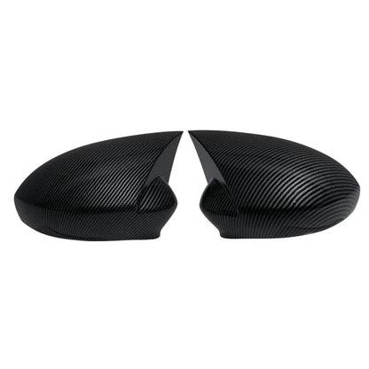 Sport Cover Caps for Punto and 500, here the photo shows the carbon fiber look style  - M-Pure Dynamics