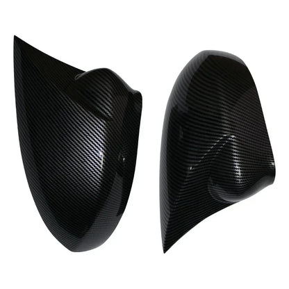 Sport Cover Caps for Punto and 500, here the photo shows the carbon cover caps from a top side shot - M-Pure Dynamics