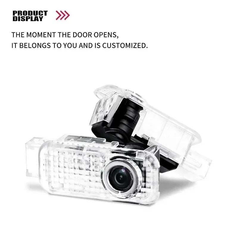 Door Projector 2pcs Audi A1, A3, A4, A5, A6, A7, Q3, Q5, Q7, Q8
