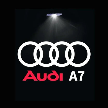 Door Projector 2pcs Audi A1, A3, A4, A5, A6, A7, Q3, Q5, Q7, Q8