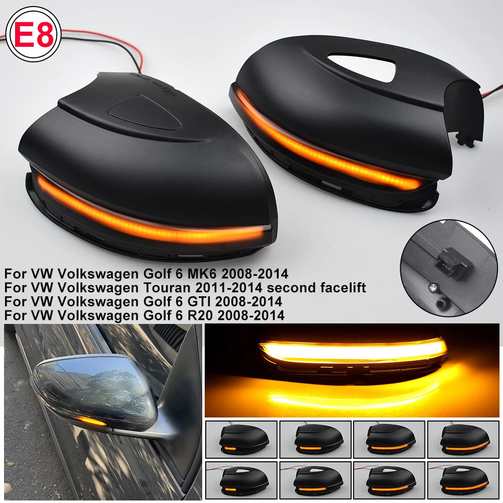 Dynamic Light for golf 6 here the photo shows the product up close with all of the different compatibilietes and how it looks - M-Pure Dynamics