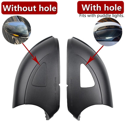 Dynamic Light for golf 6 here the photo shows the two different variants, either with the hole for the puddle light or without - M-Pure Dynamics