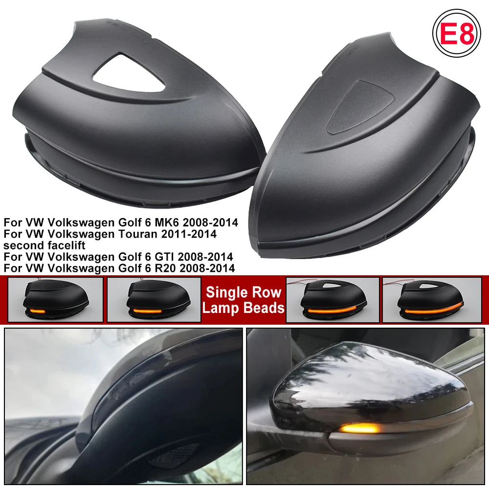 Dynamic Light for golf 6 here the photo shows the tow differnt types and all of the different compatibilities of the Lights - M-Pure Dynamics
