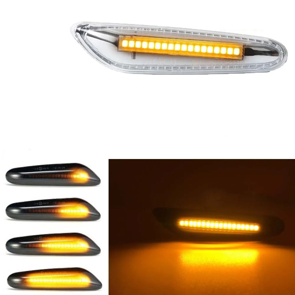 This Photo shows the Dynamic light upclose with the plug and the caratteristic, in the silver color