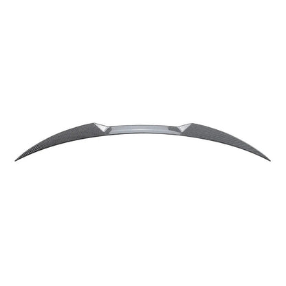 Spoiler for Alfa Romeo Giulia Berlina 2015-2023, here the photo shows the carbon fiber spoiler up close- M-Pure Dynamics